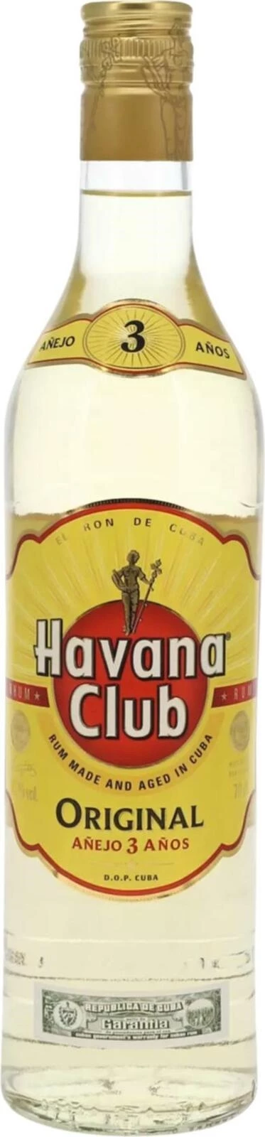 Havana Club 3 J. 37.5 % 70 cl