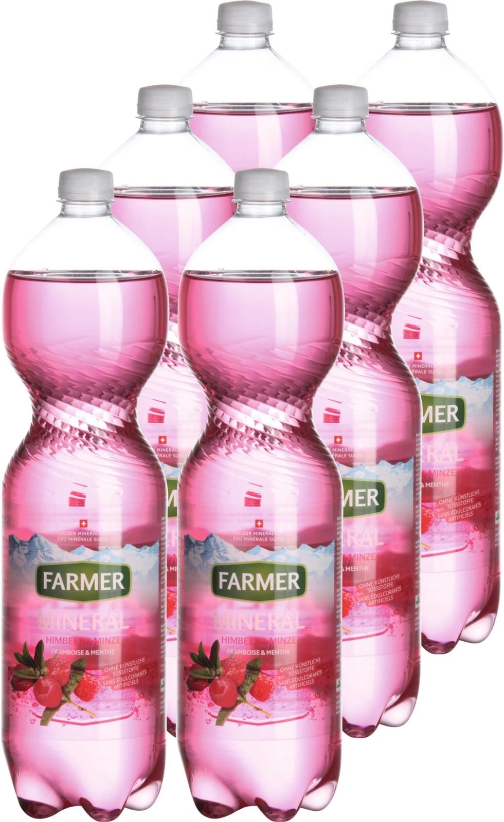 Himbeer-Minze Farmer 6×150 cl