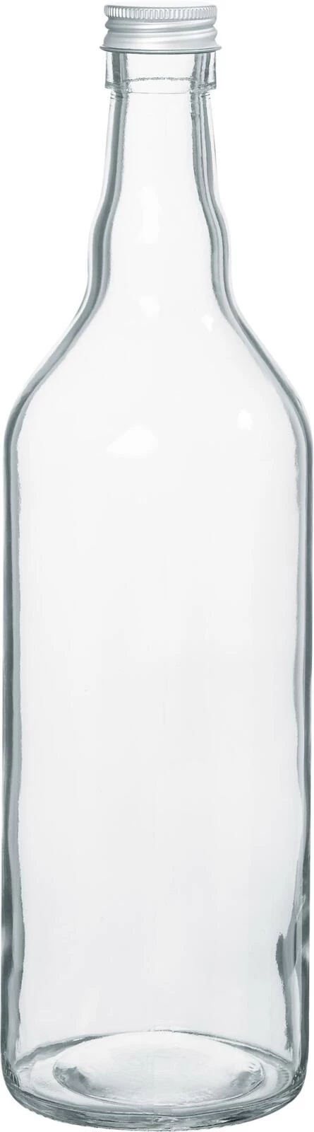 Glasflasche mit Deckel 1 l