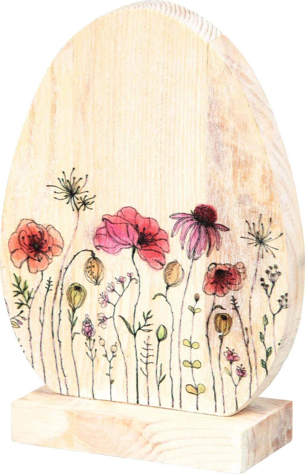 Support Oeuf Bois peint