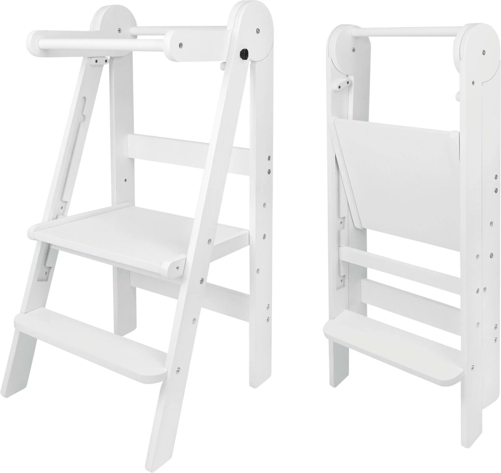 Tour d'apprentissage pliable blanc