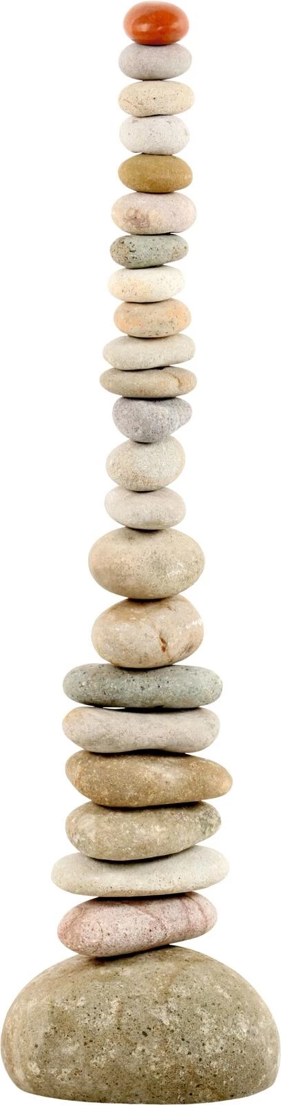 Steinsäule hell 80cm