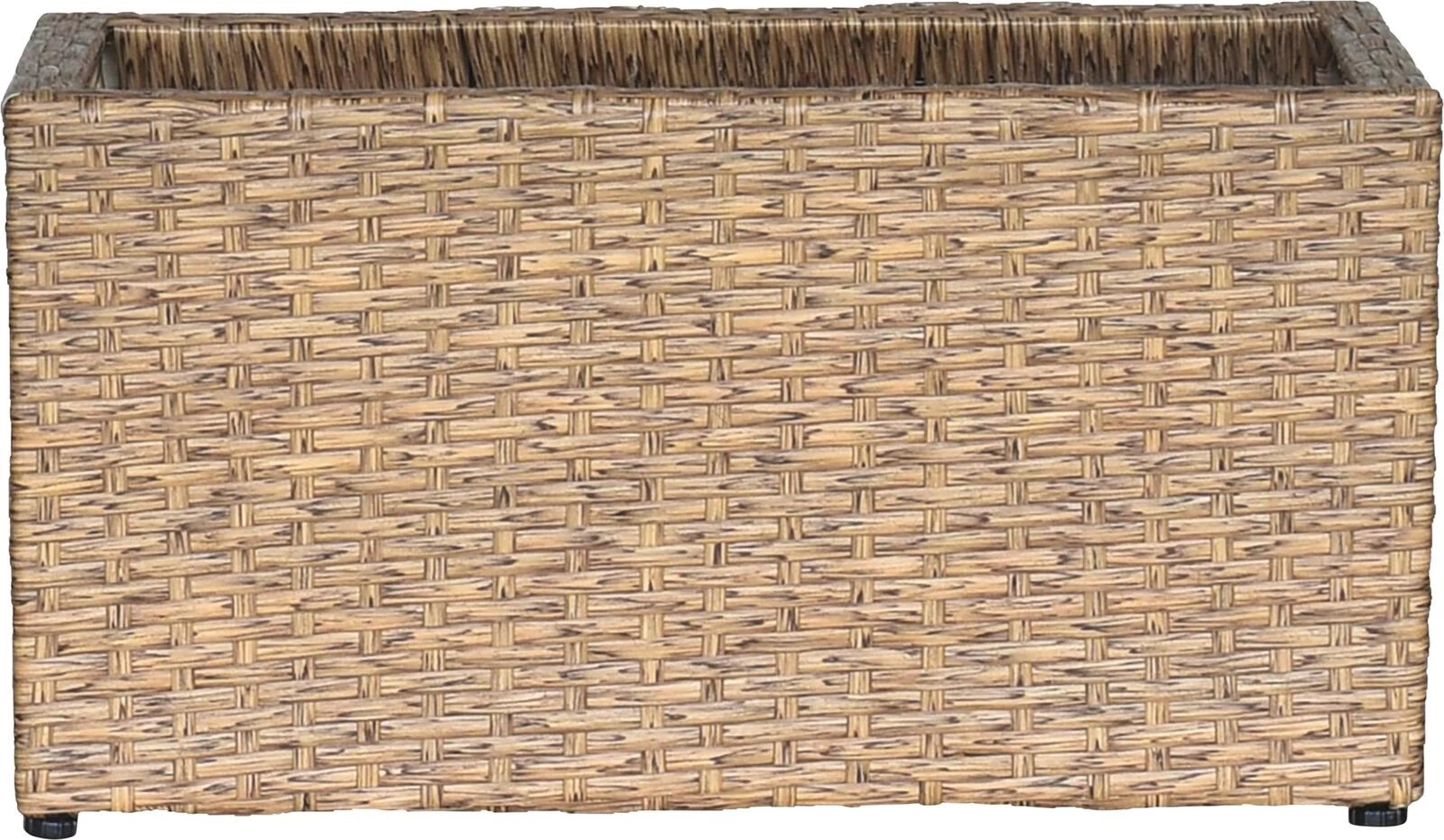 Topf Wicker Flat taupe 50 × 28 × 26 cm