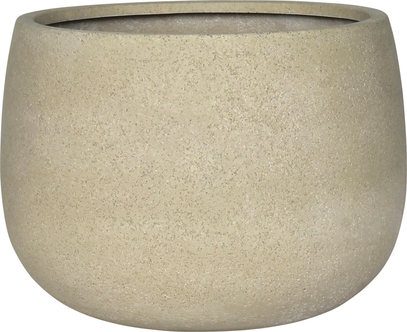 Topf Poly granit sand 35×27 cm