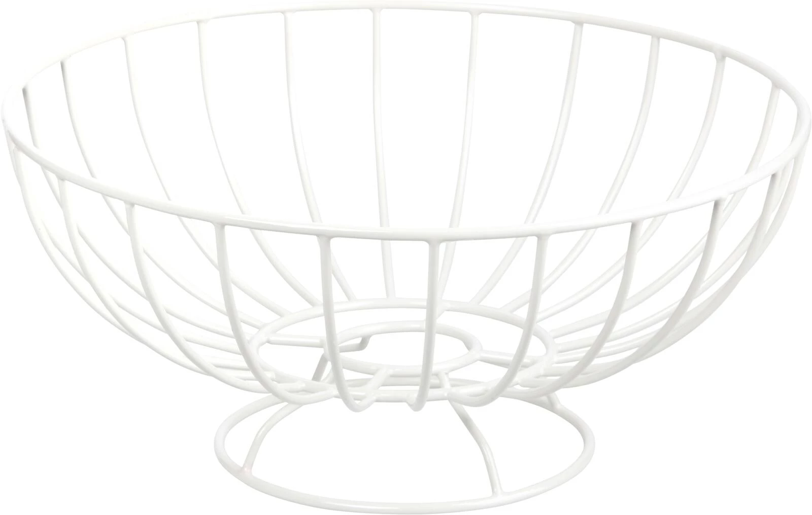 Korb Metall einfach creme