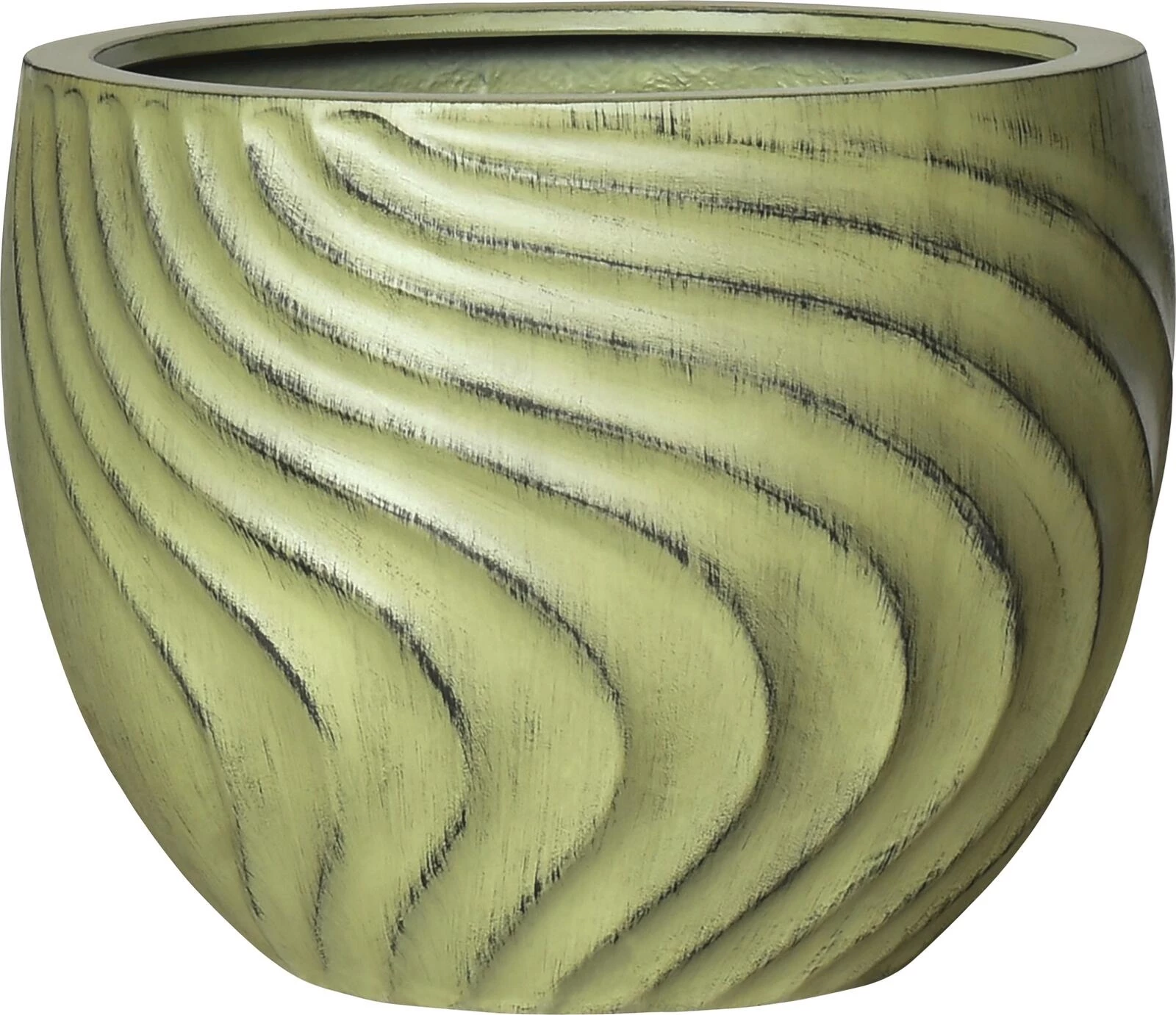 Topf Poly Wave matcha 53×42 cm