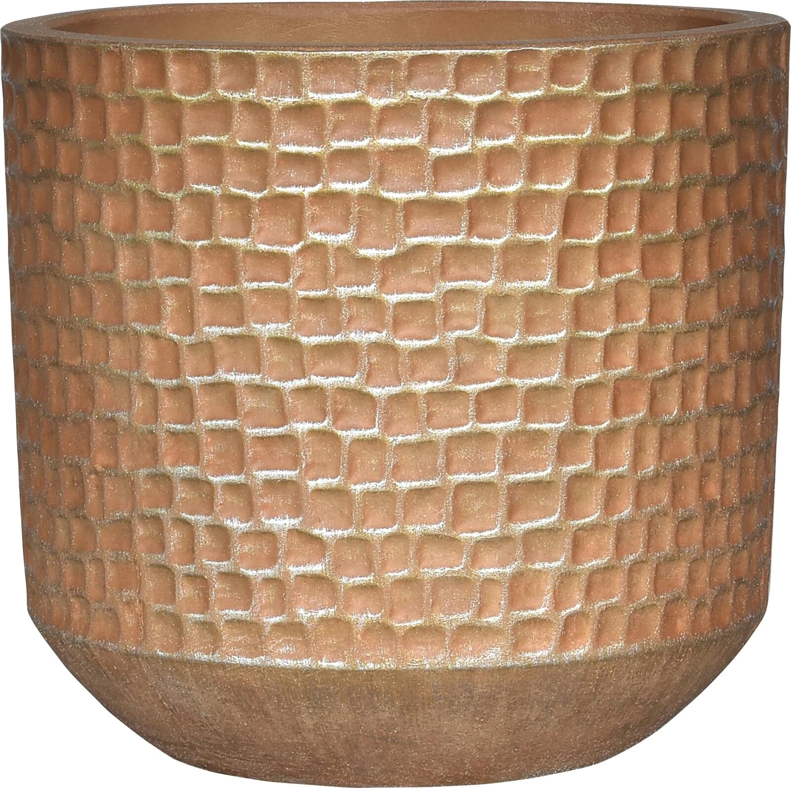 Topf Cement rusty 53×50 cm