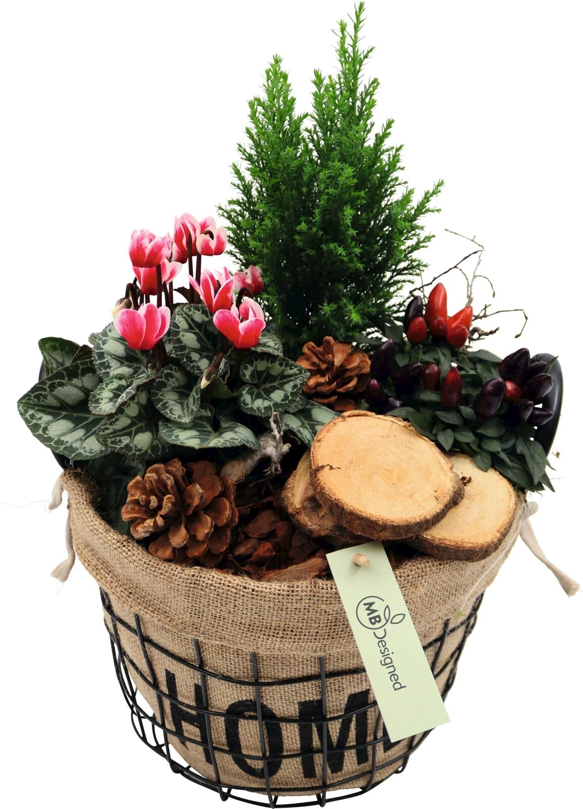 Metallkorb XL bepfl. P29 cm