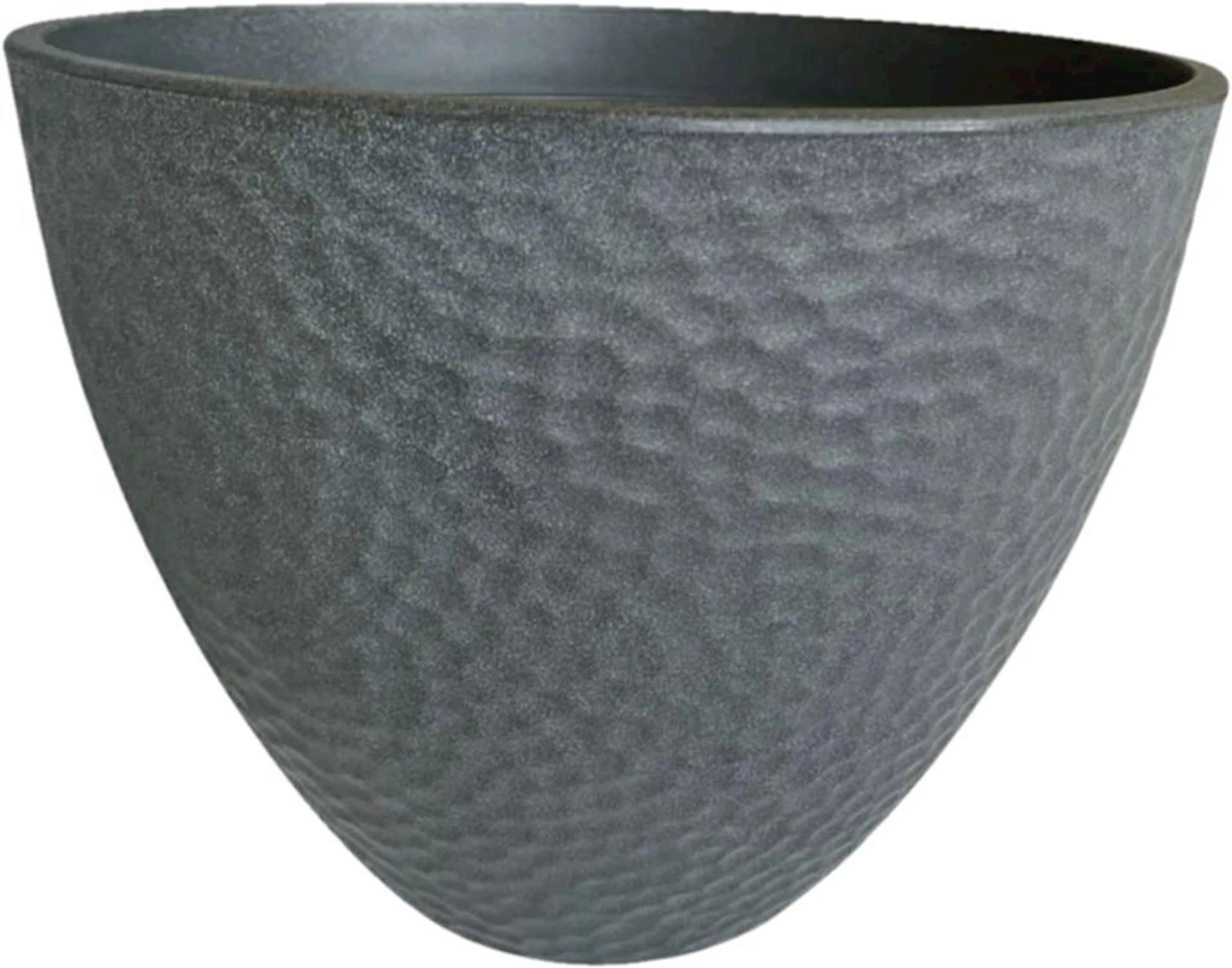 Topf Kunststoff anthra 43 cm