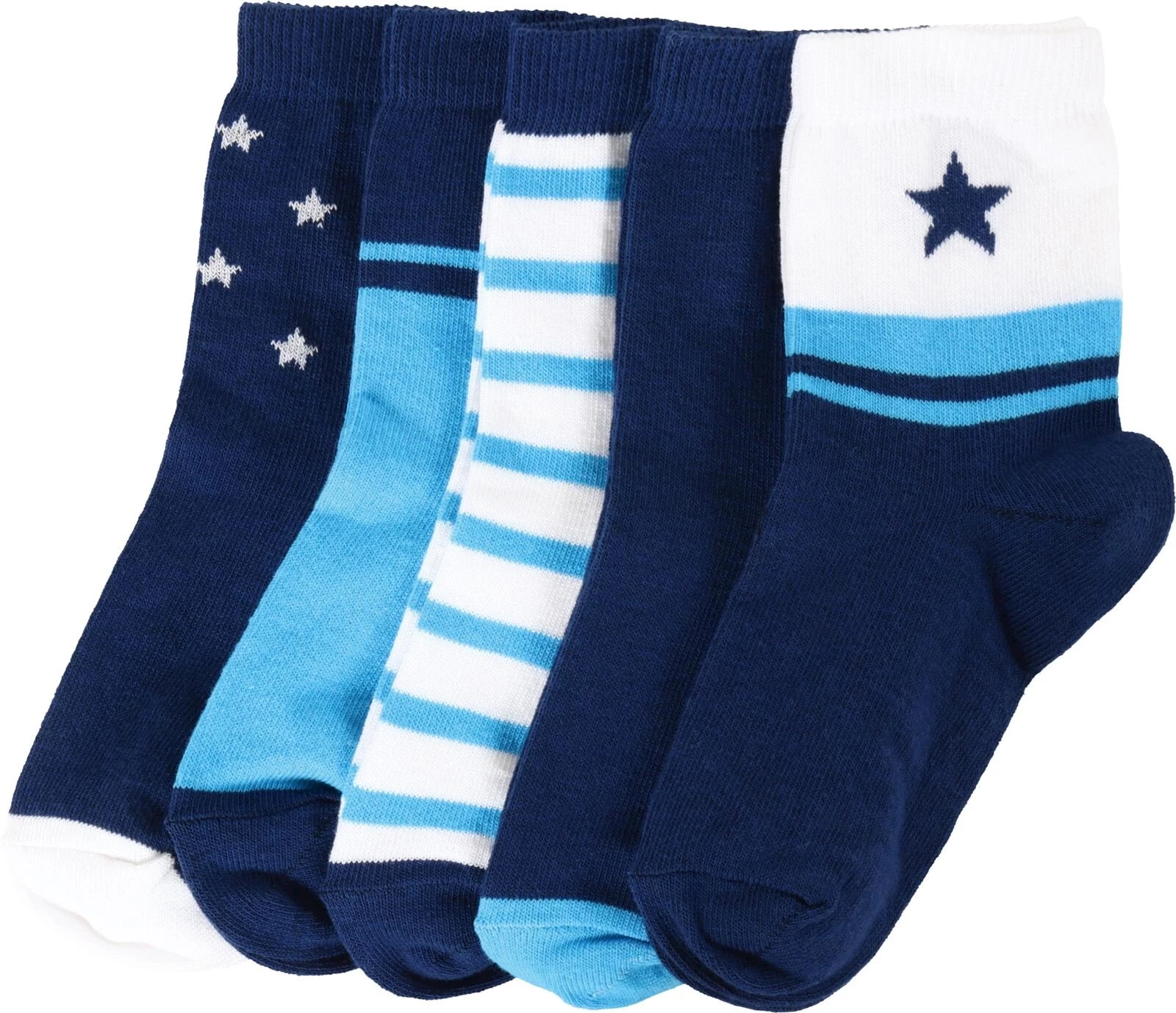 Chaussettes enfants bleu 37-39