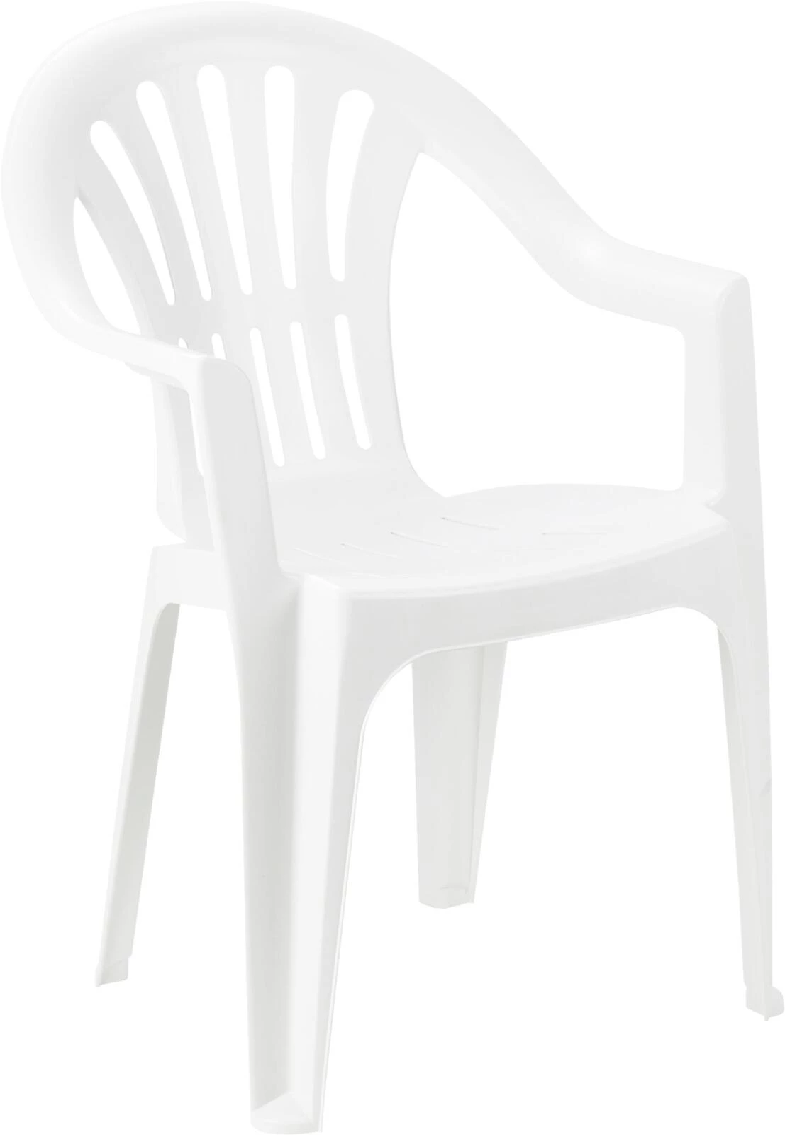 Stuhl Kunststoff weiss