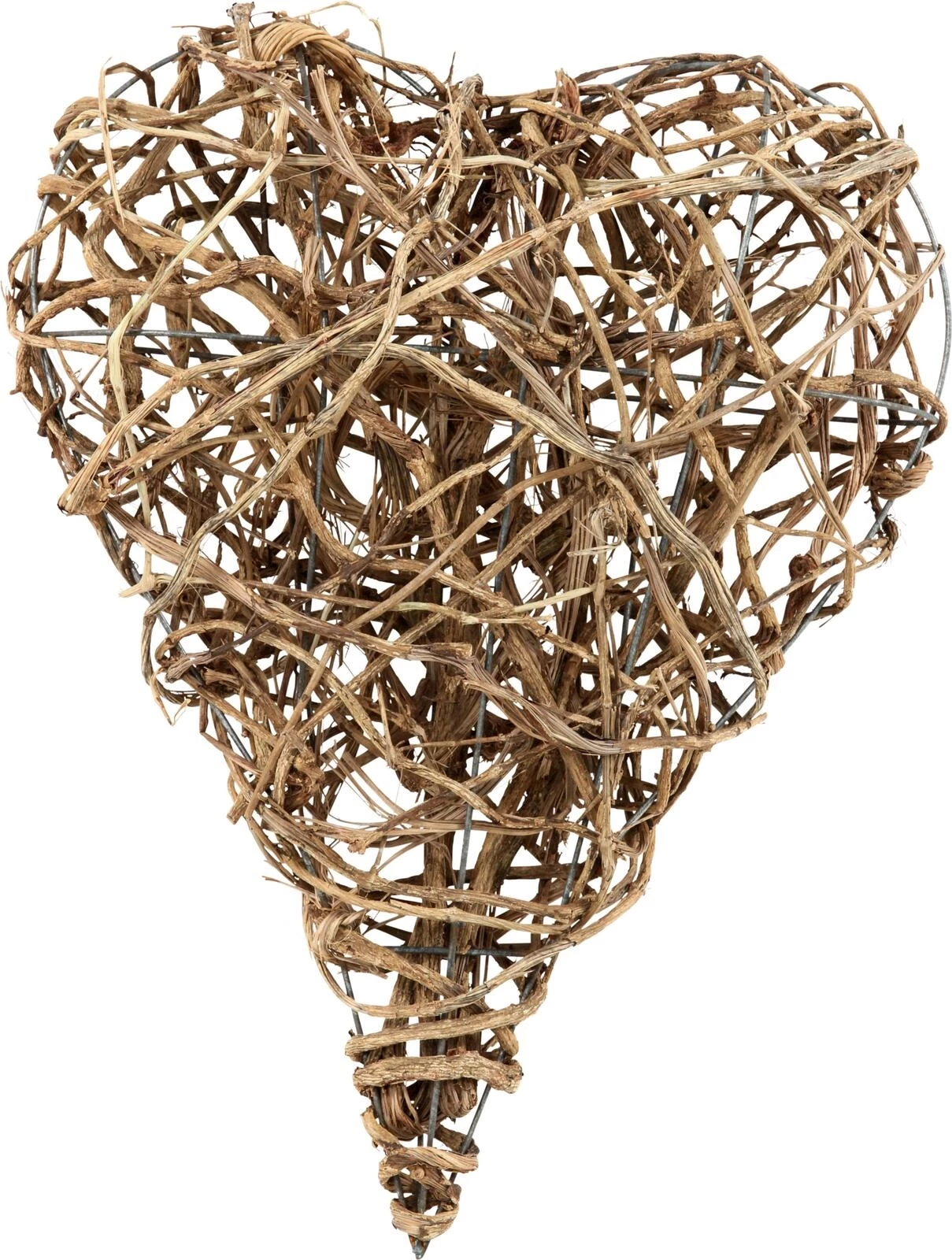 Coeur écorce nature 50cm