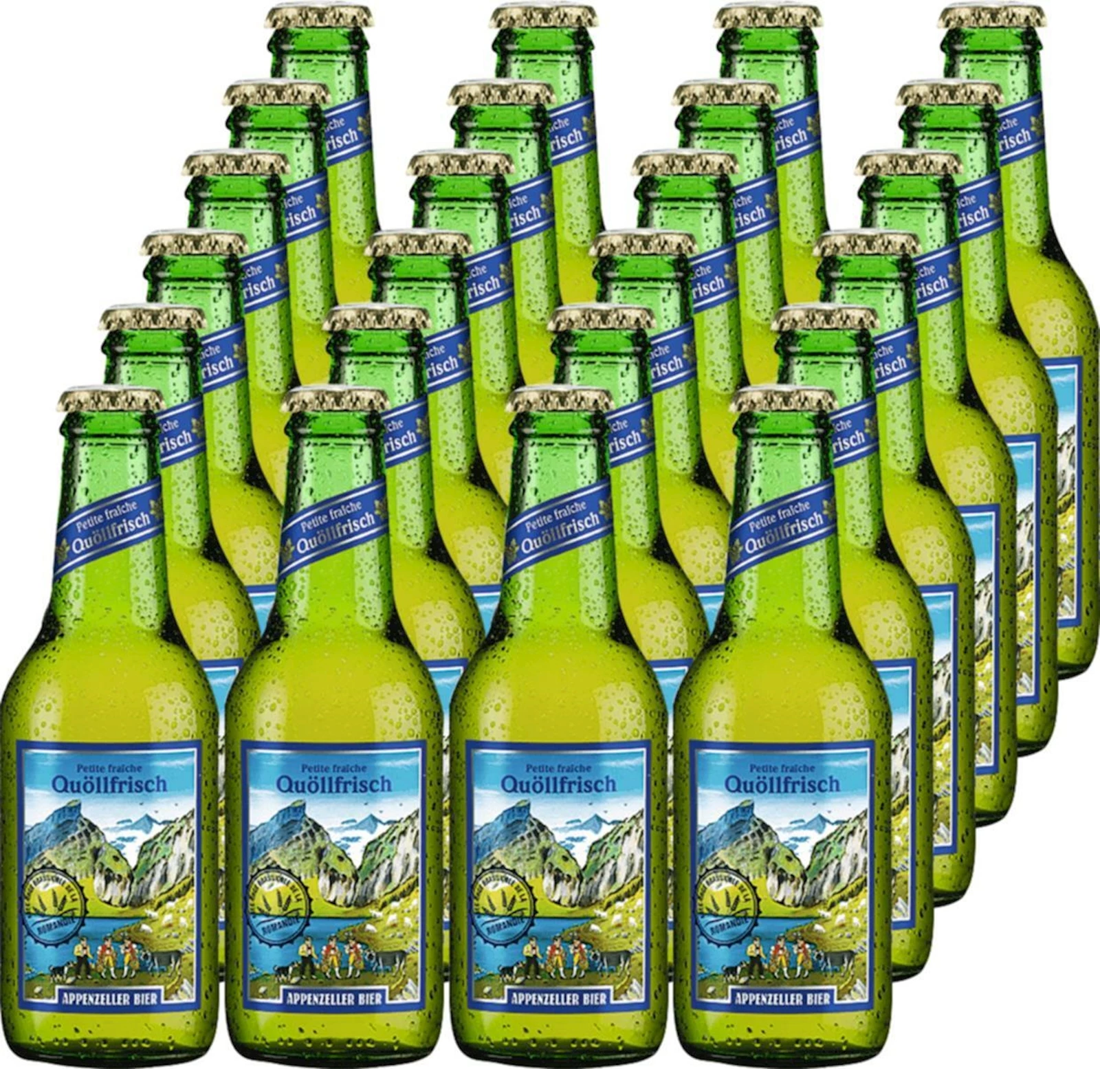 Bier Quöllfrisch 24 × 33 cl