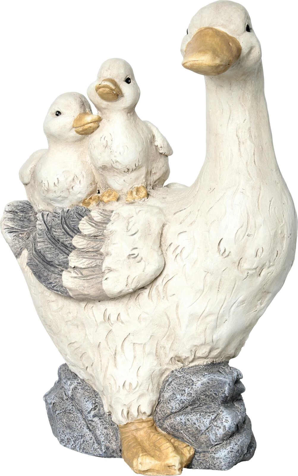 Entenmutter mit 2 Küken