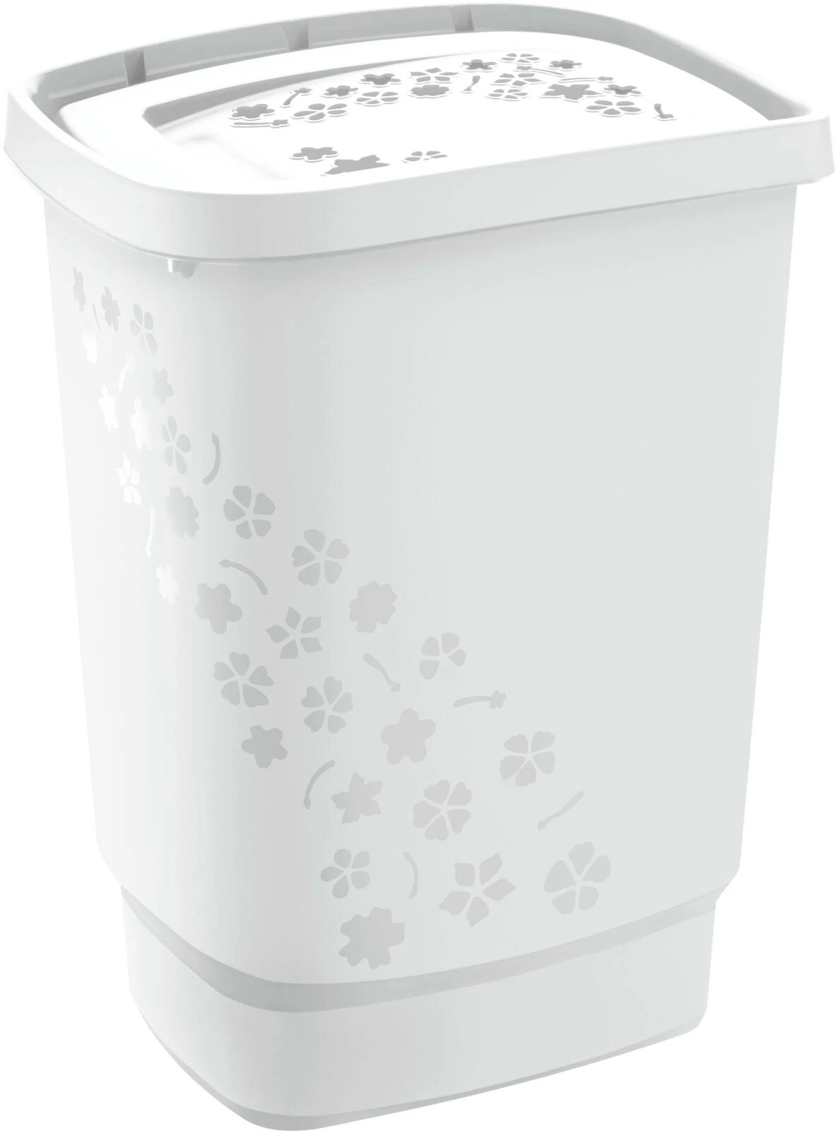 Bac à linge 55 litres blanc