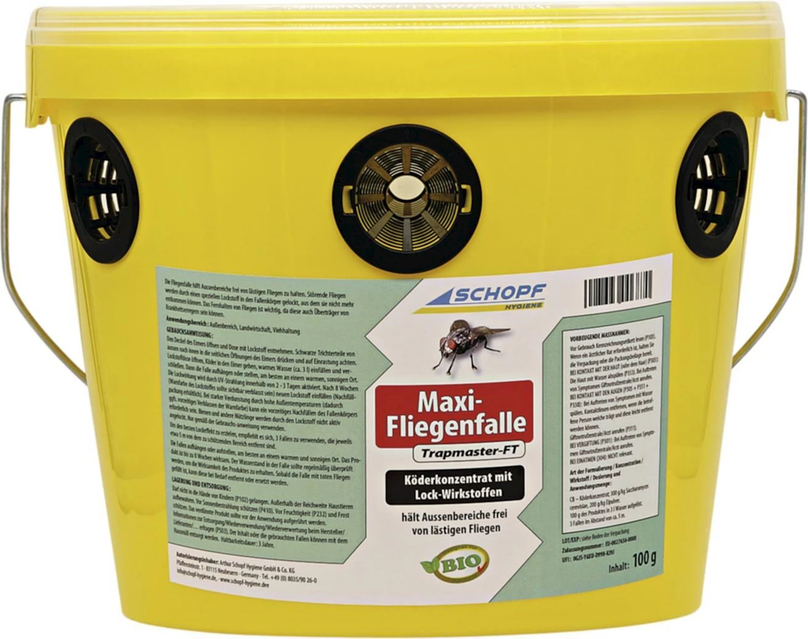 Fliegenfalle inkl. Lockstoff
