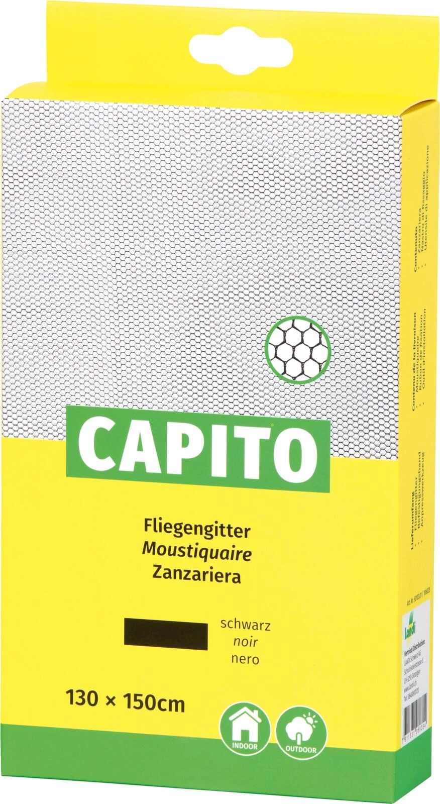 Fliegengitter Anthrazit 130x150