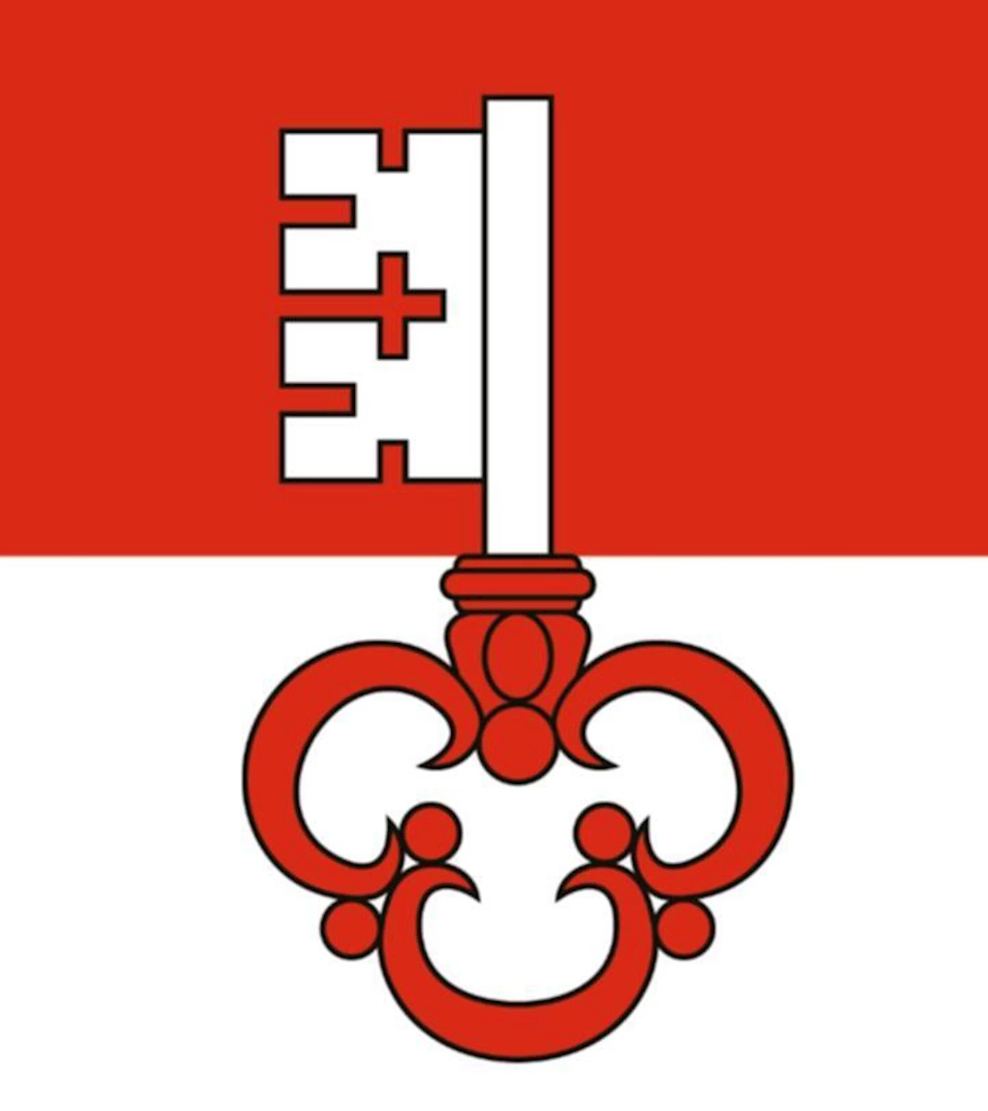 Drapeau Obwald 150×150 cm