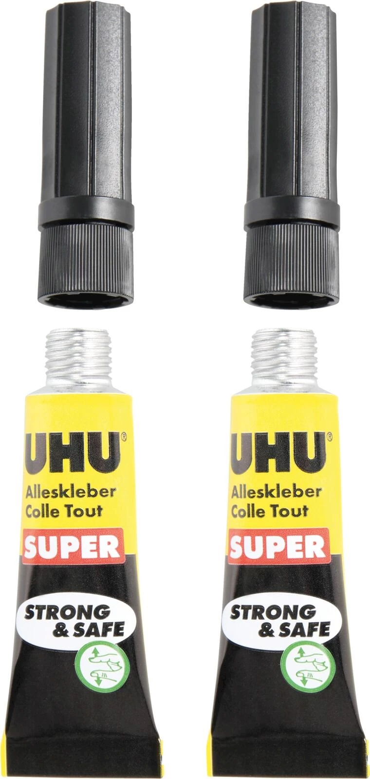 Sekundenkleber Strong/Safe UHU 2×3 g