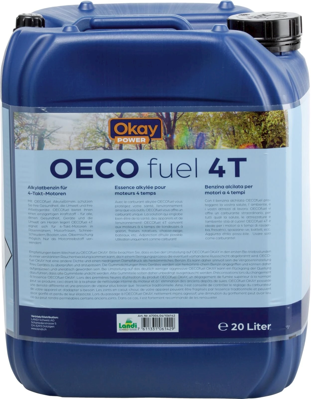 Oecofuel Okay Power 4-temps 20l