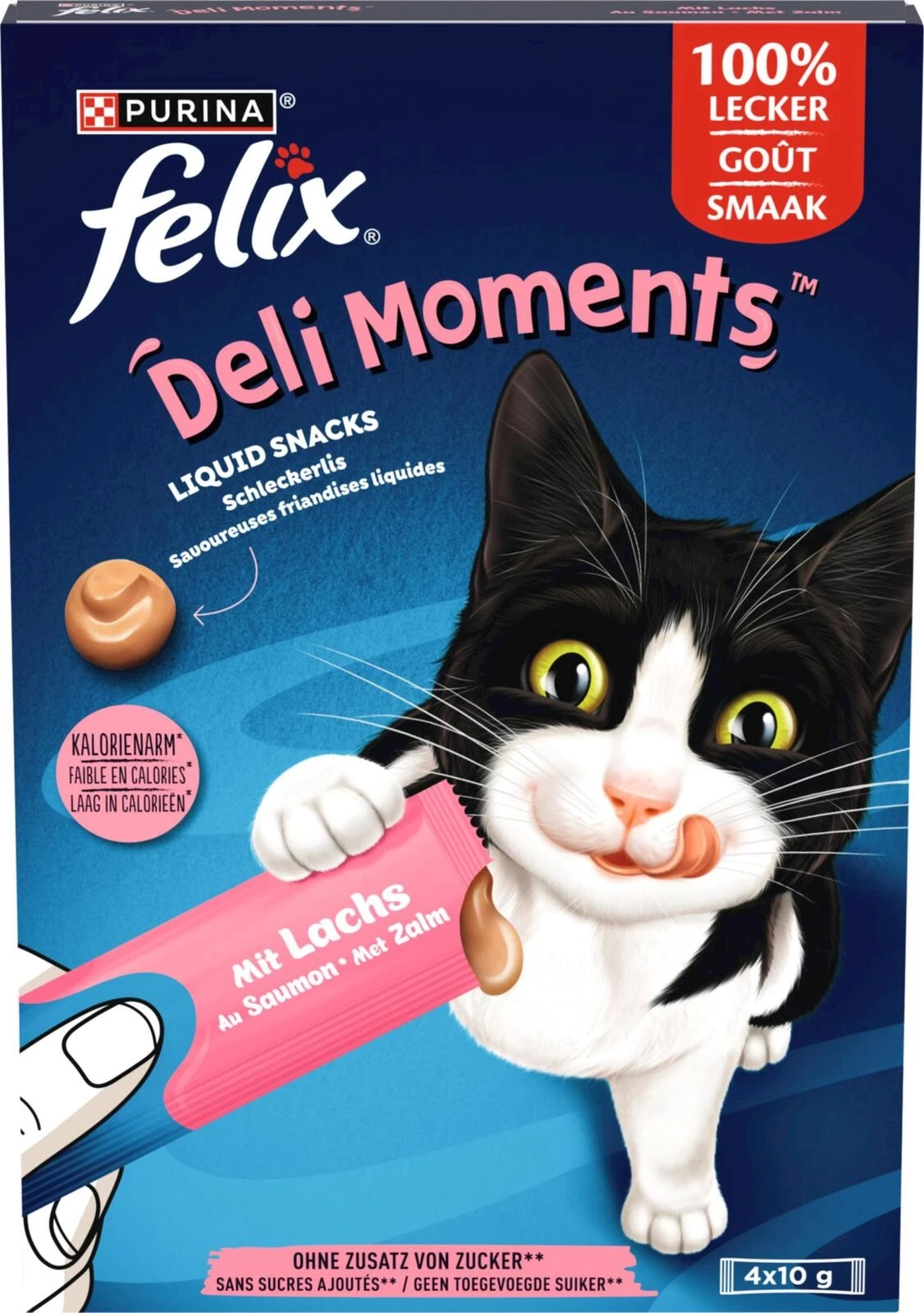 Felix Deli Moments Lachs 4×10g