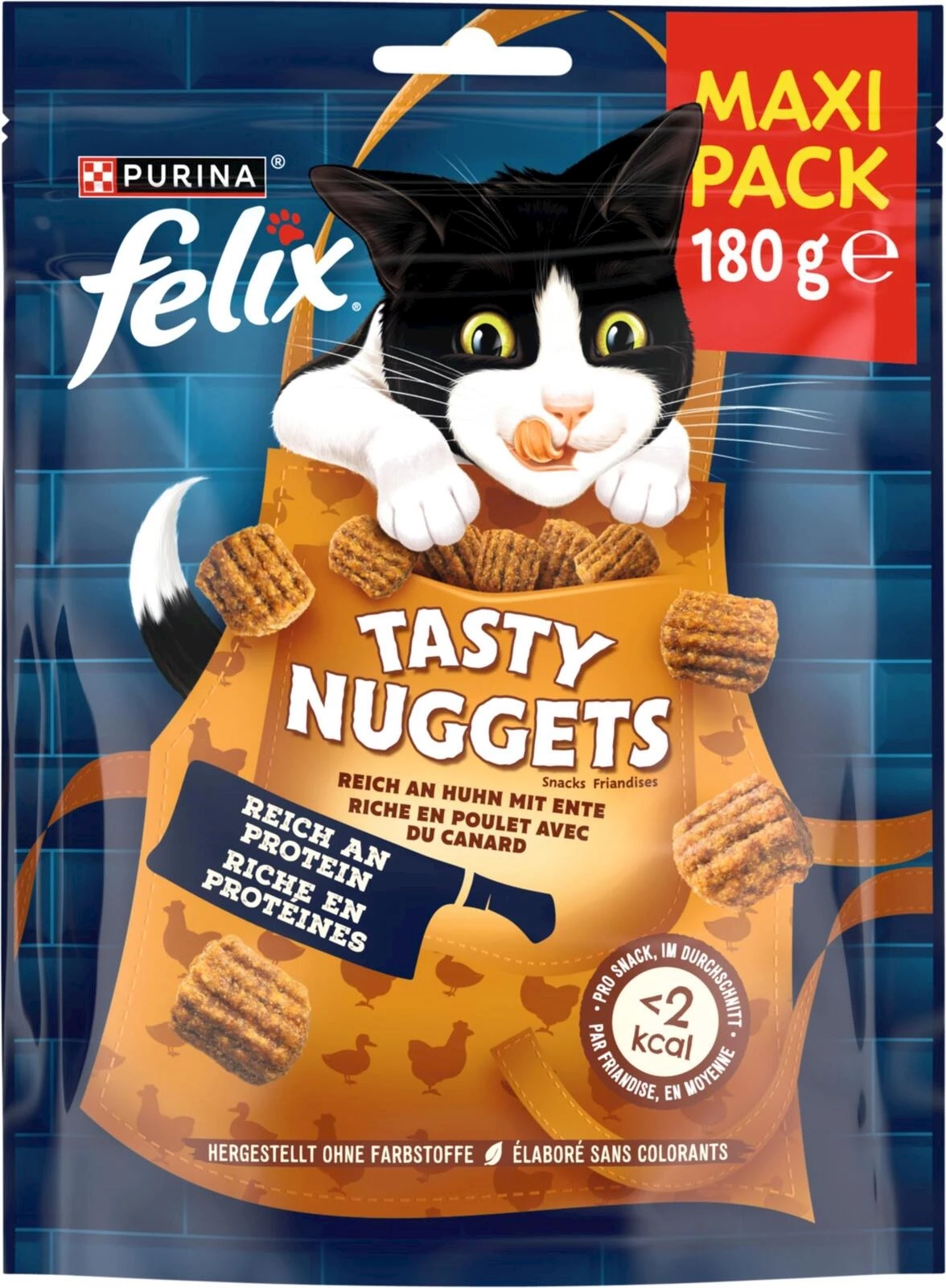 Felix Tasty Nuggets Huhn/Ente 180 g
