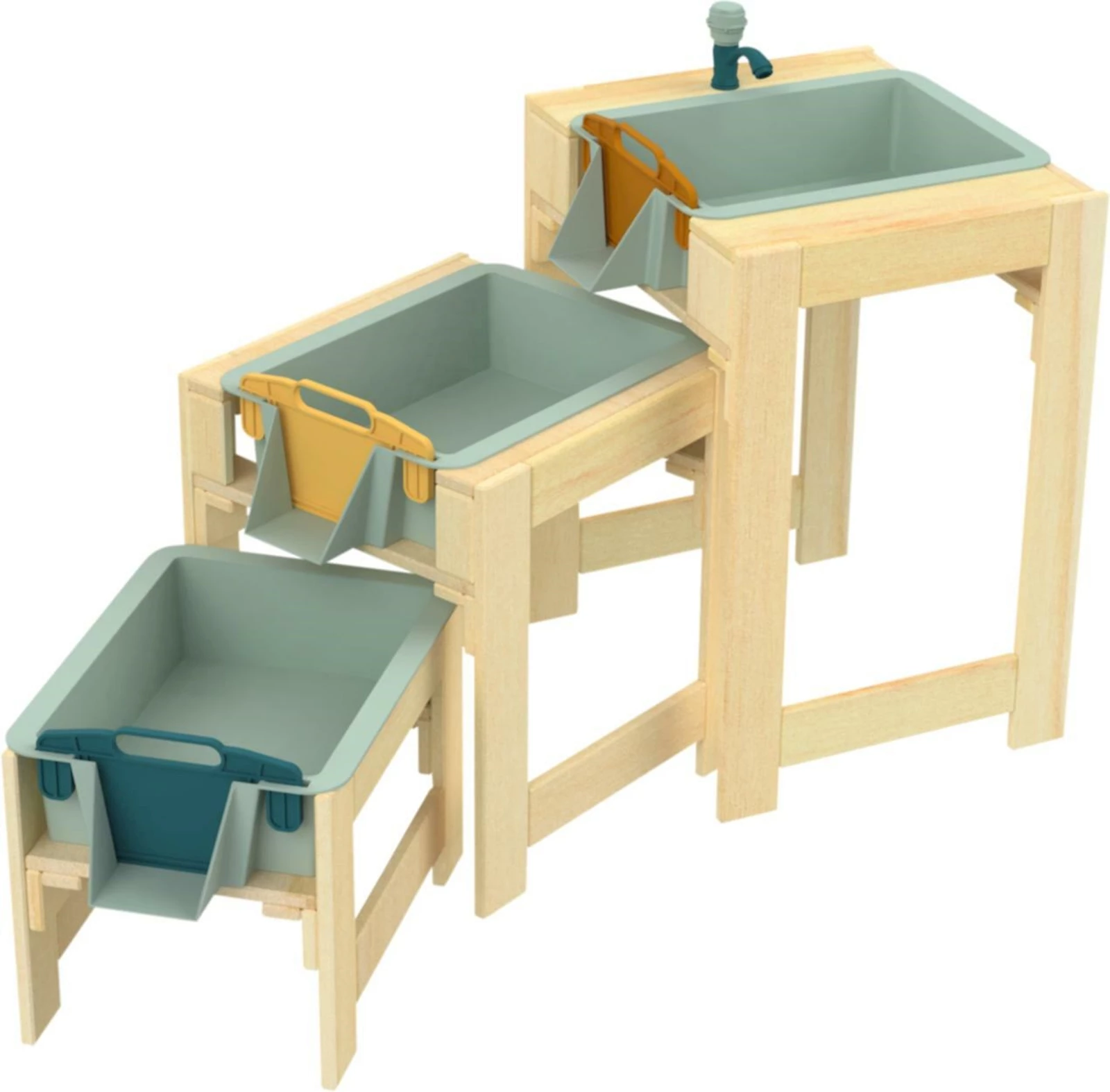 Wasser und Sandspieltisch 3tlg.