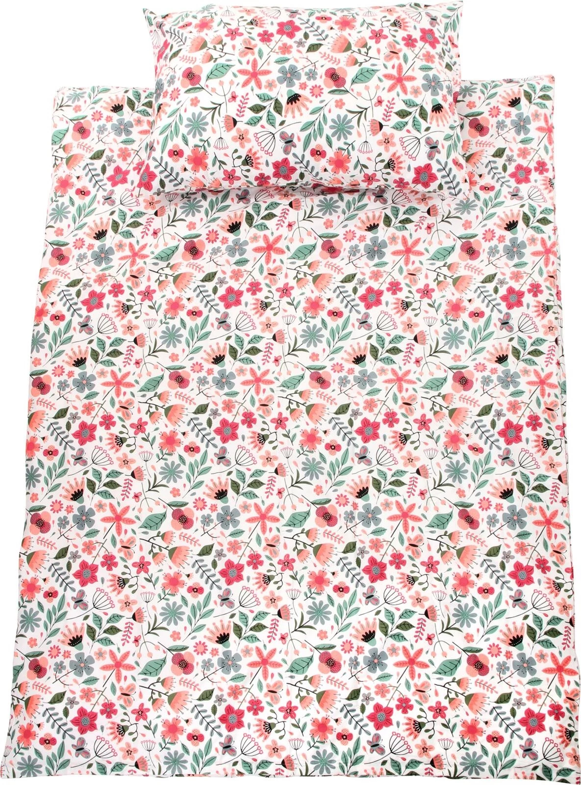 Parure d.lit fleurs 160×210cm