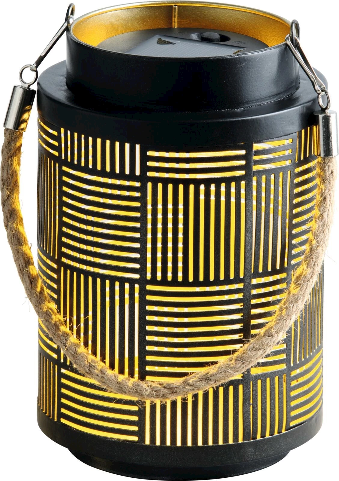 Lanterne matallique solaire LAURIN