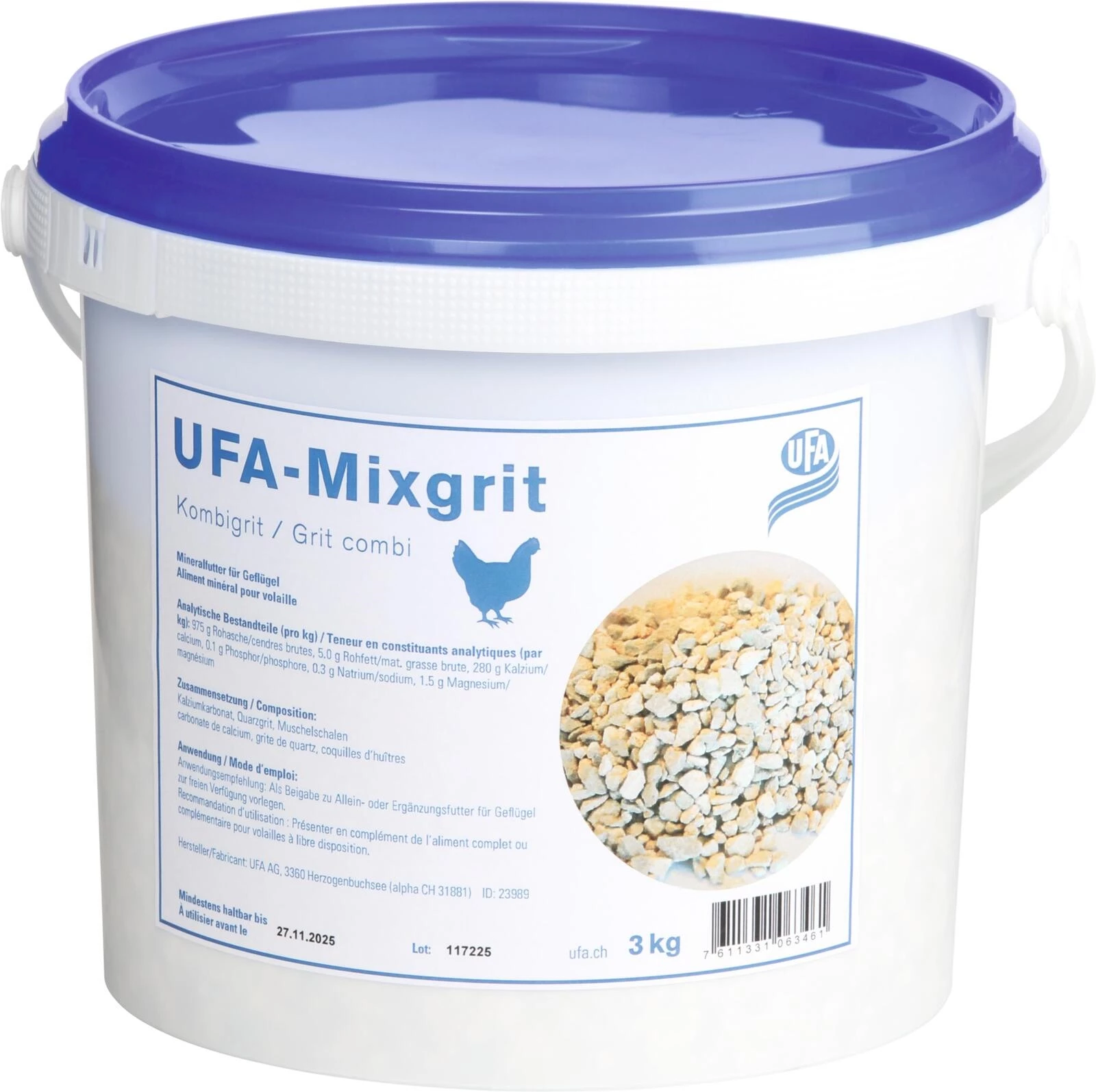 Mix-Grit für Hühner 3kg