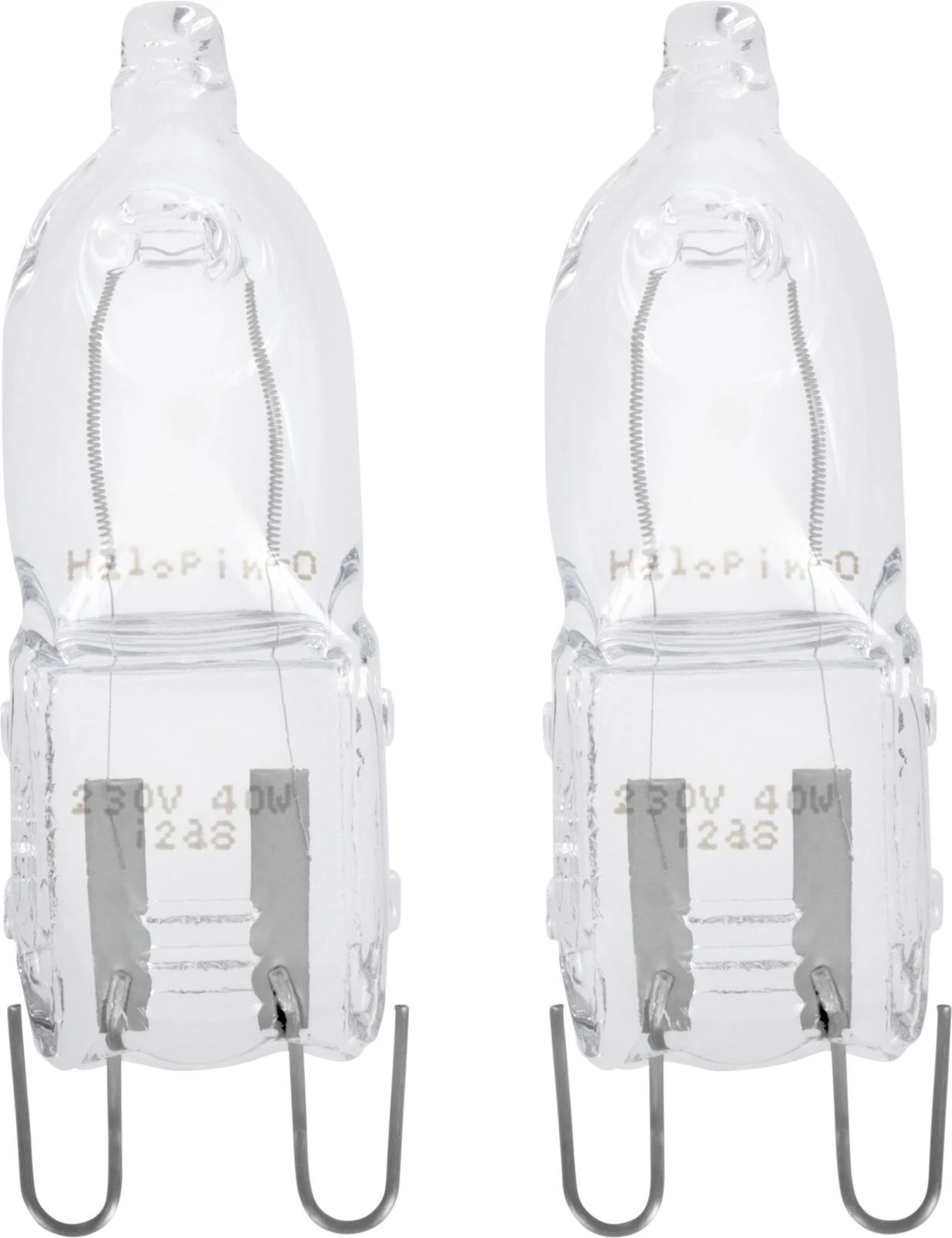 Lampe halogène pour four G9 2 pièces