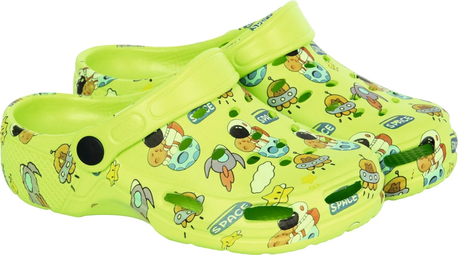 Clogs vert avec motif 31