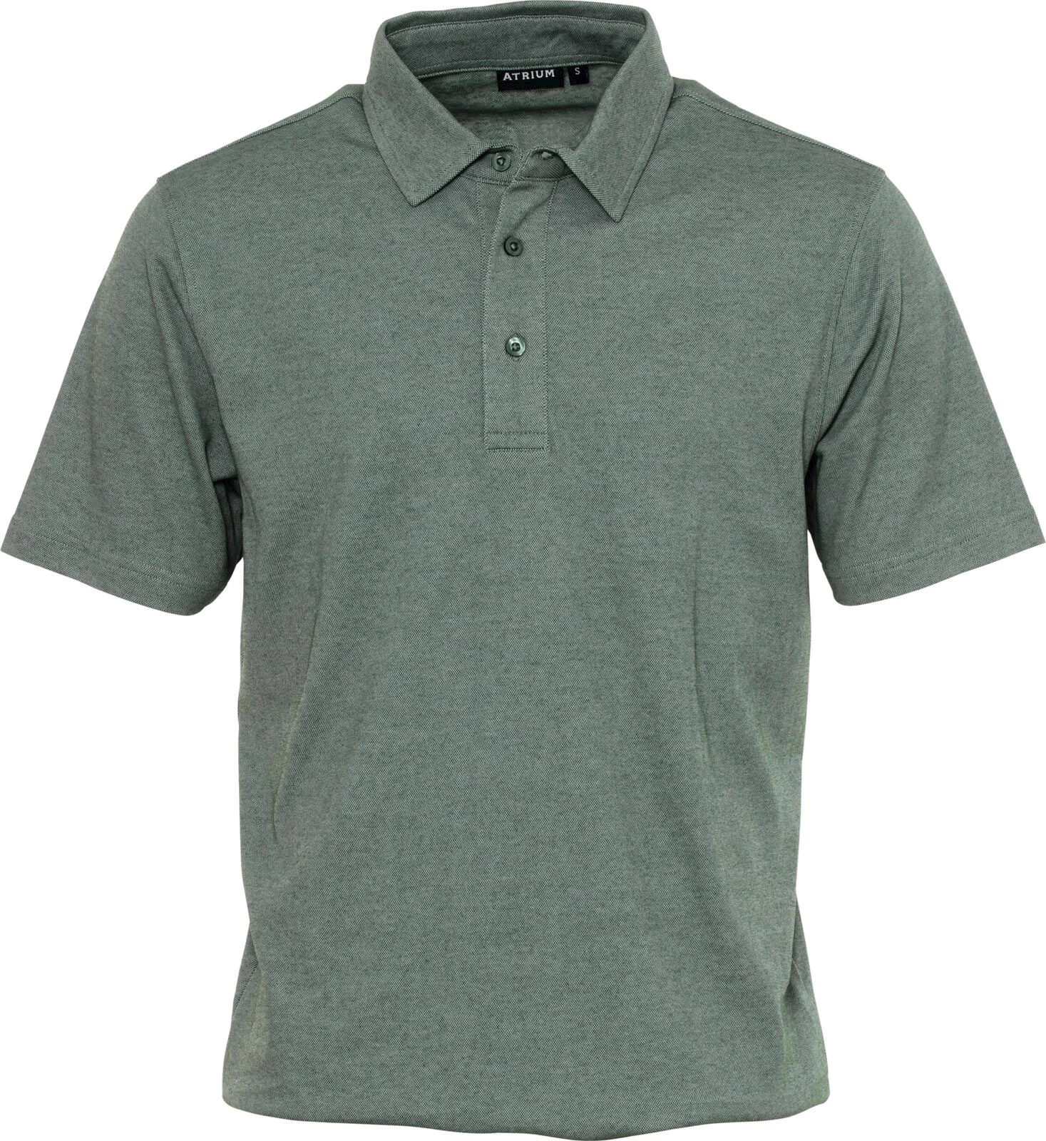 Poloshirt grün mélange XL