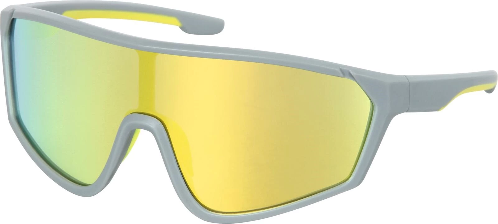 Sonnenbrille hellgrau-gelb