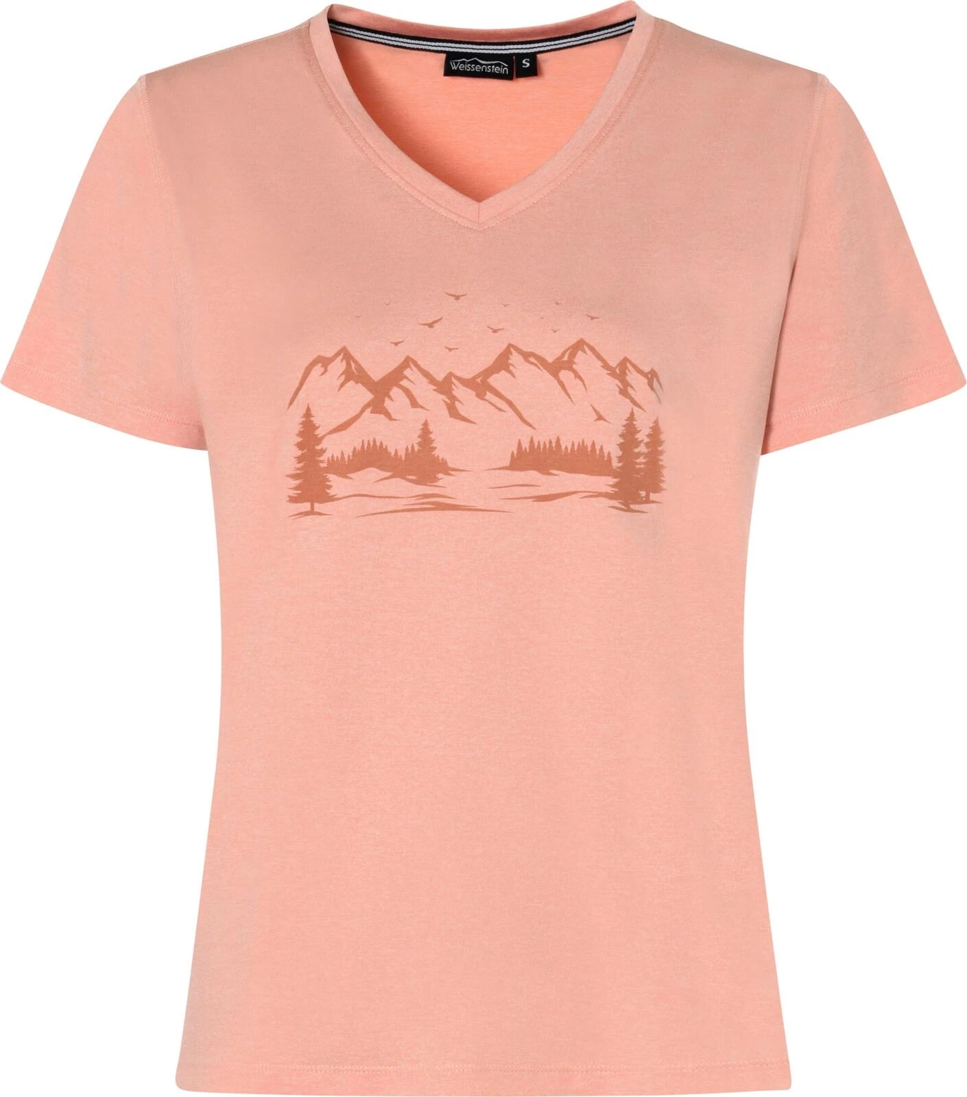 Trekkingshirt D. pfirsich S