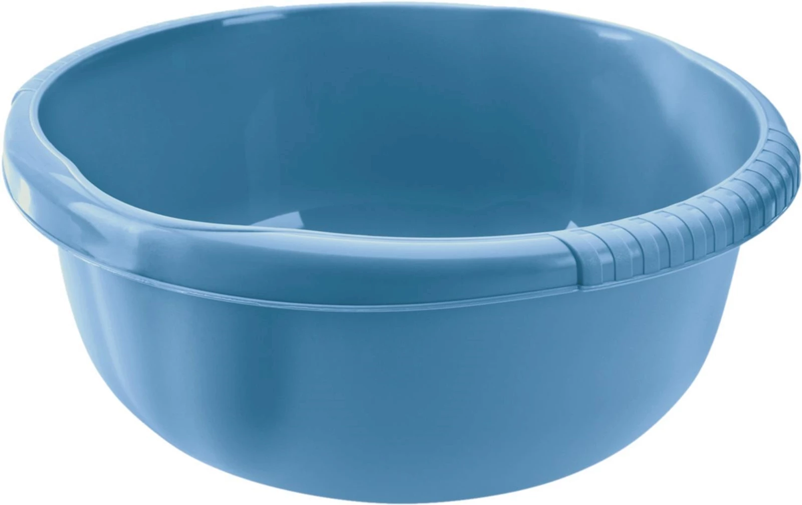 Plastikschüssel rund 28 cm blau