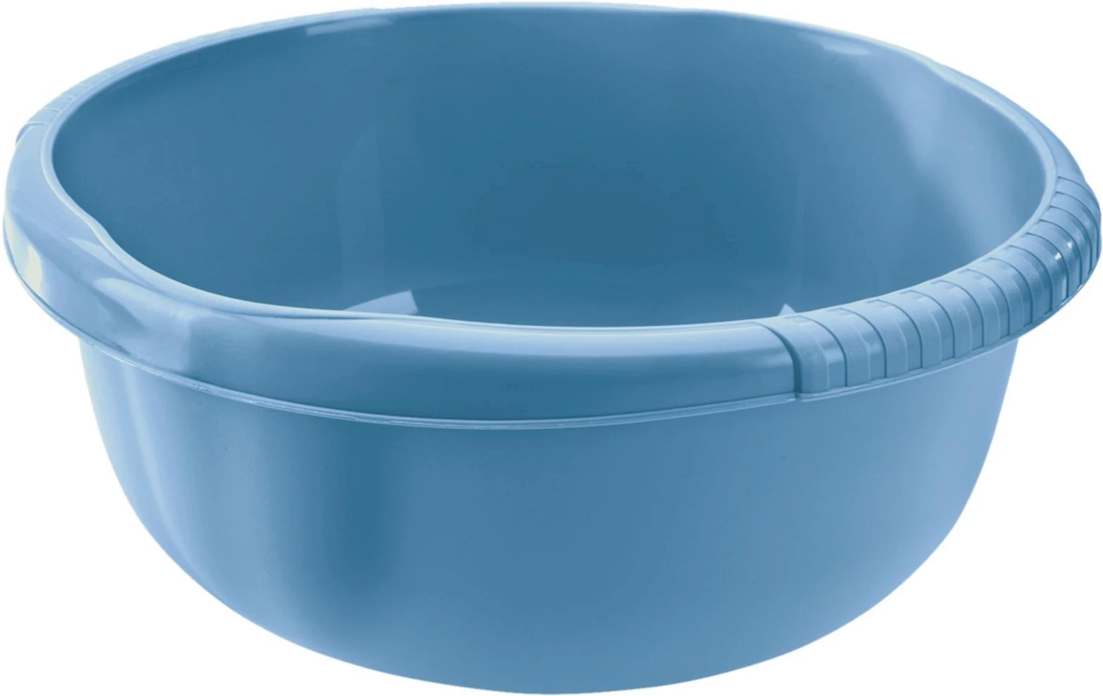 Cuvette plastique ronde 32 cm bleu