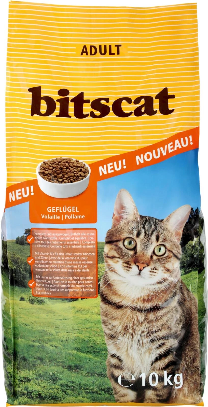 Katzenfutter Geflügel bitscat 10 kg