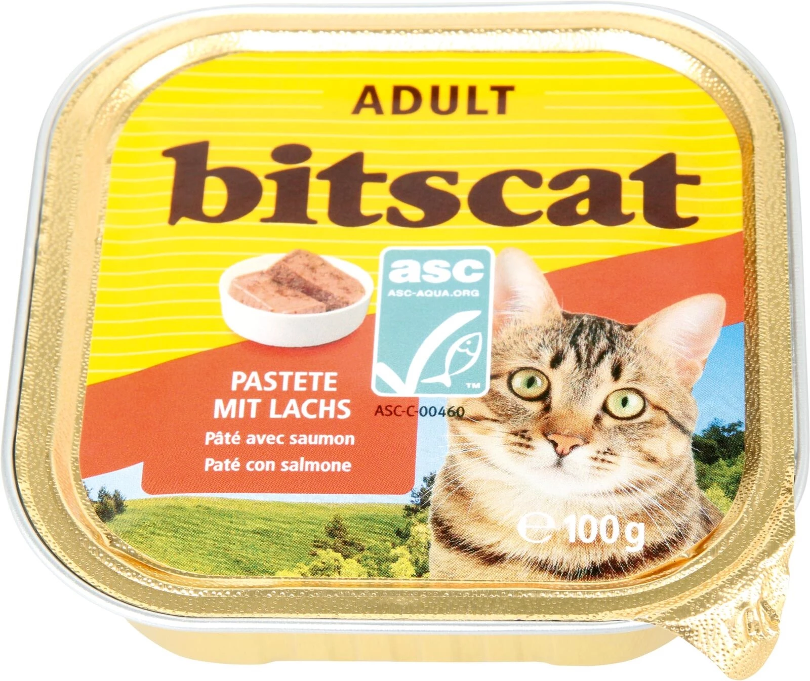 Katzenfutter Lachs Pâte 16×100g