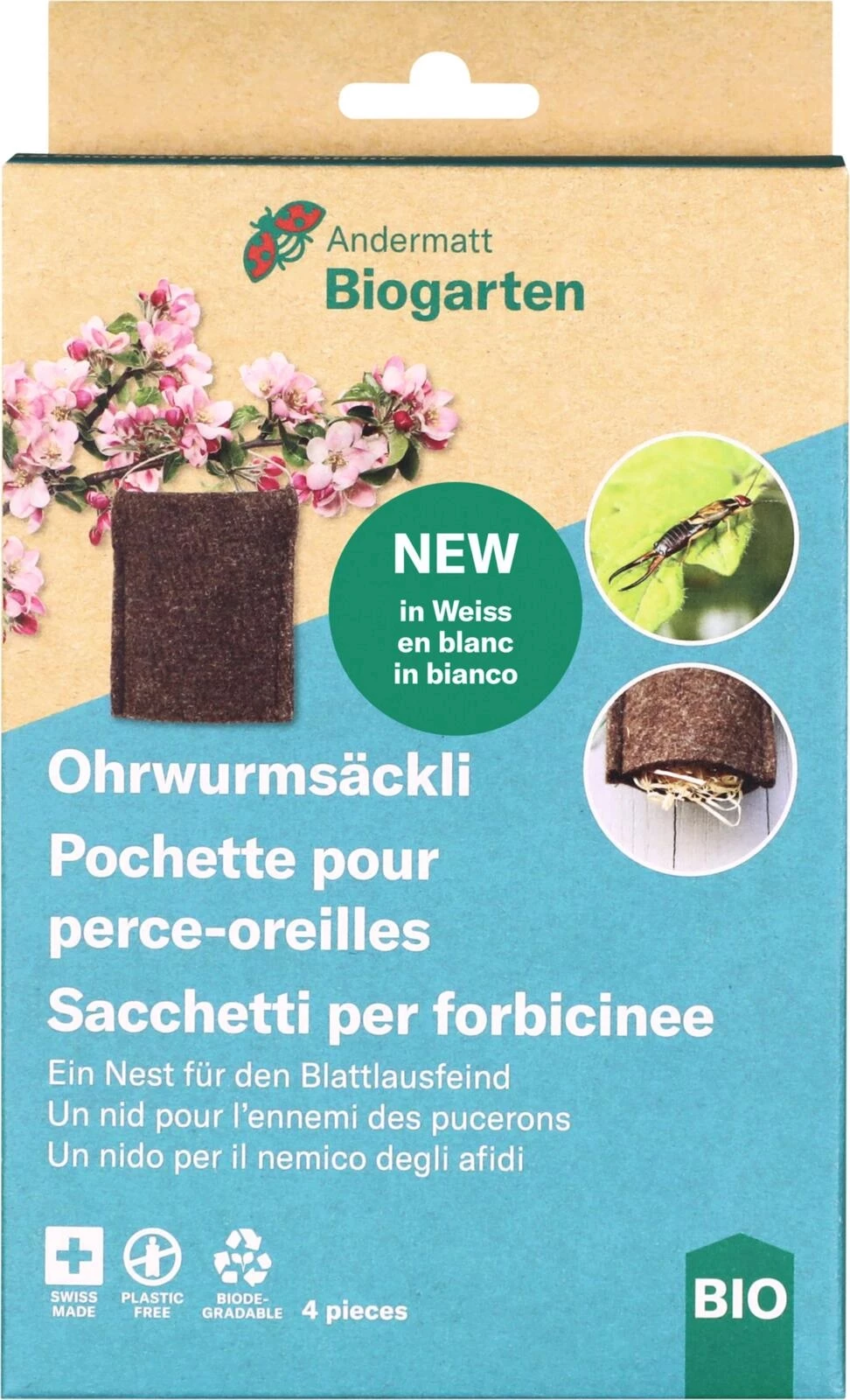 Ohrwurmsäckchen 4 Stk