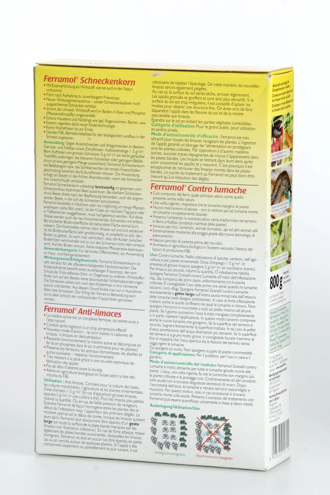 Granules anti-limaces Ferramol Bio