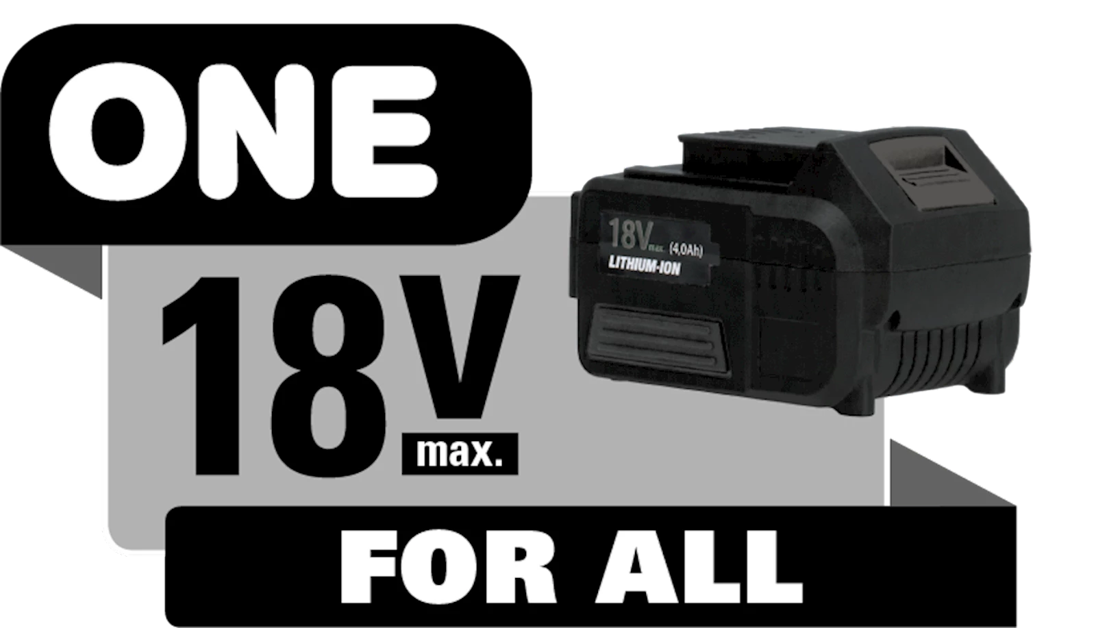 Tronçonneuse accu Okay 2 × 18 V