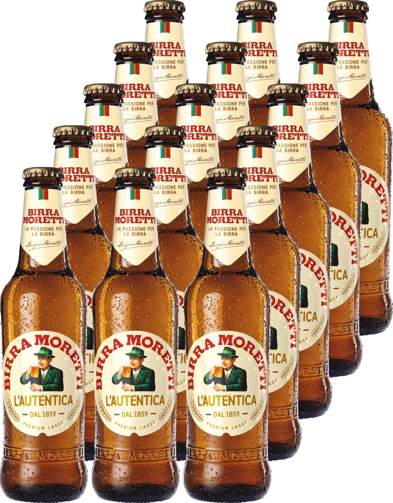 Bier Moretti EW 15 × 33 cl