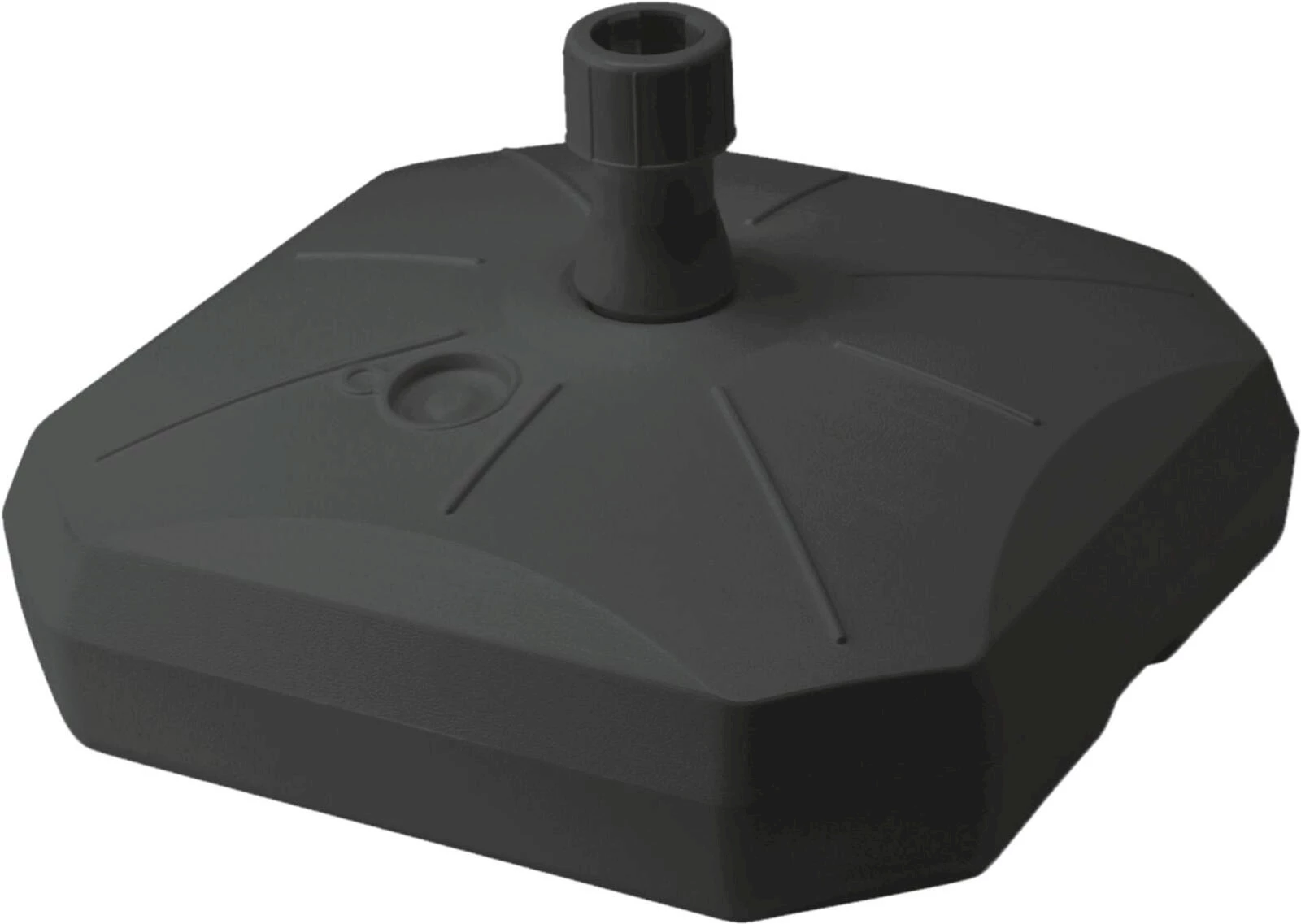 Pied parasol plast. 50 l anthra