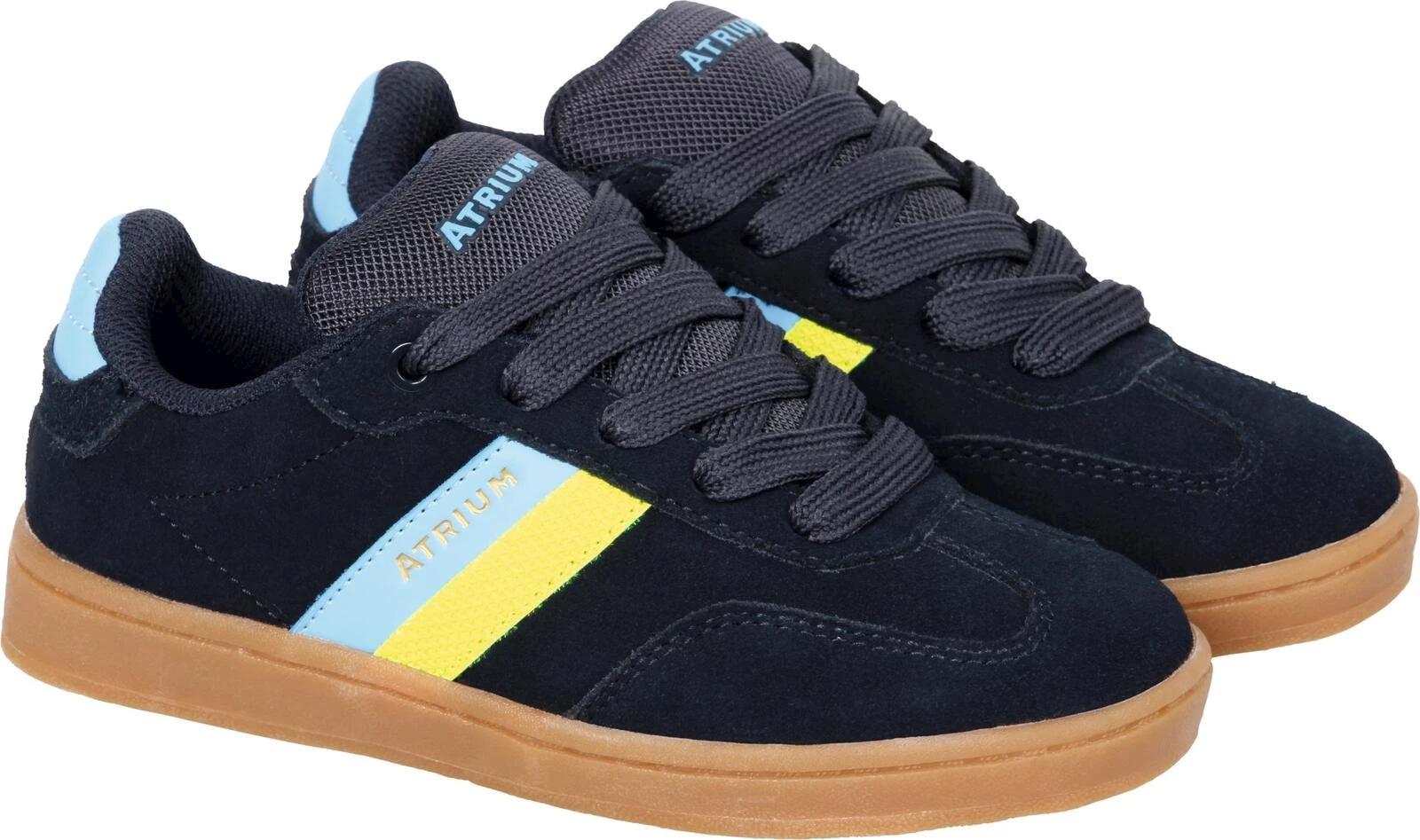 Sneaker Leder navy 30