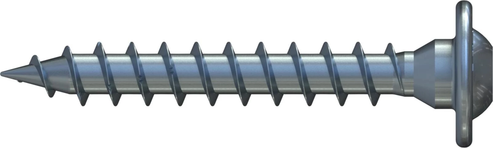 Vis const. bois galv. TX30 7×40mm