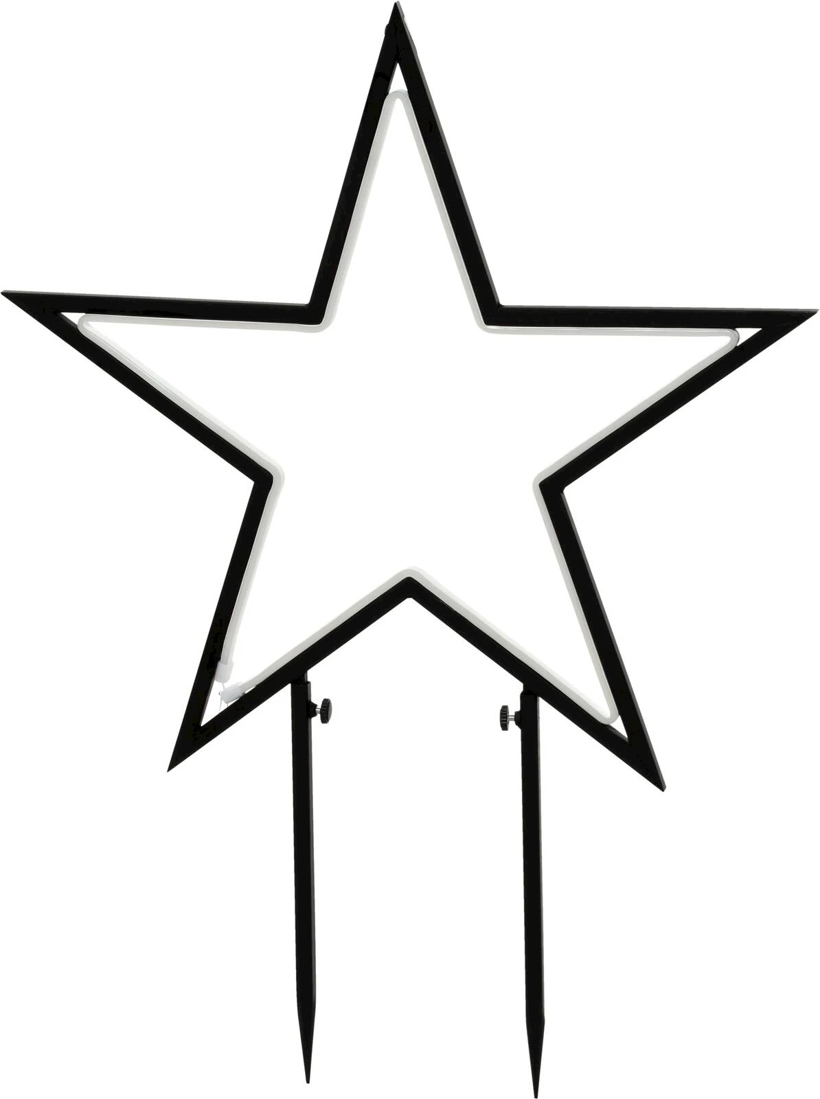 Stern Neon-Lichterschlauch m. Transf.