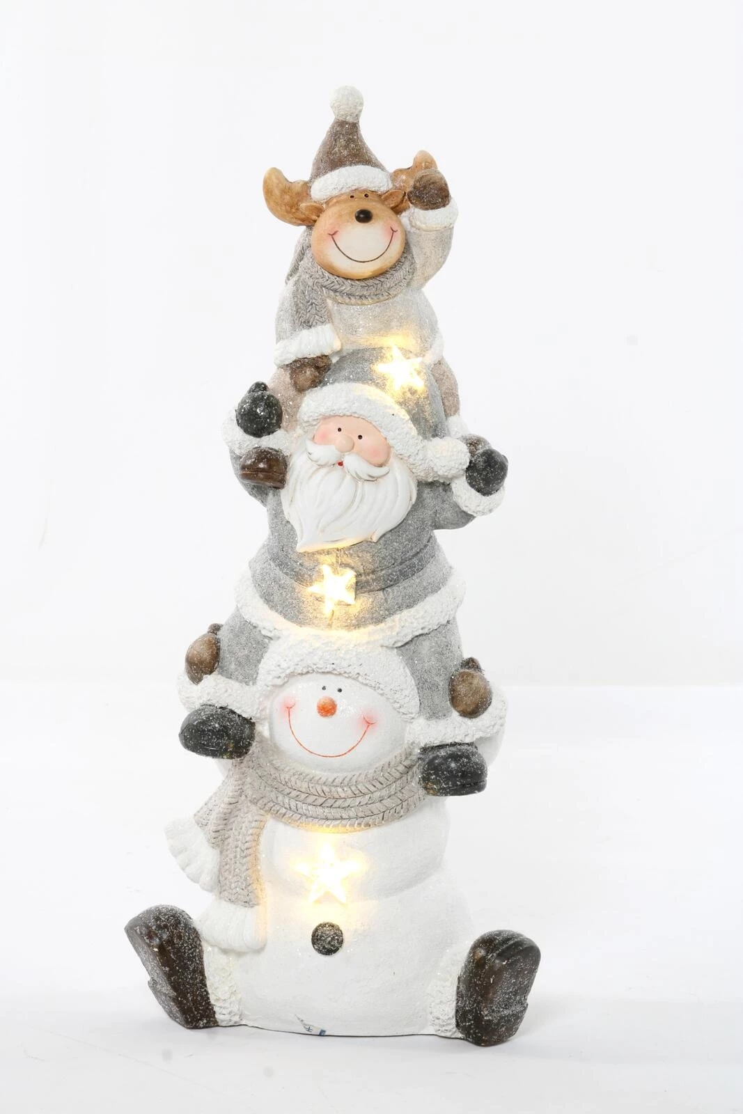 Schneemann mit Freunden 3 LED