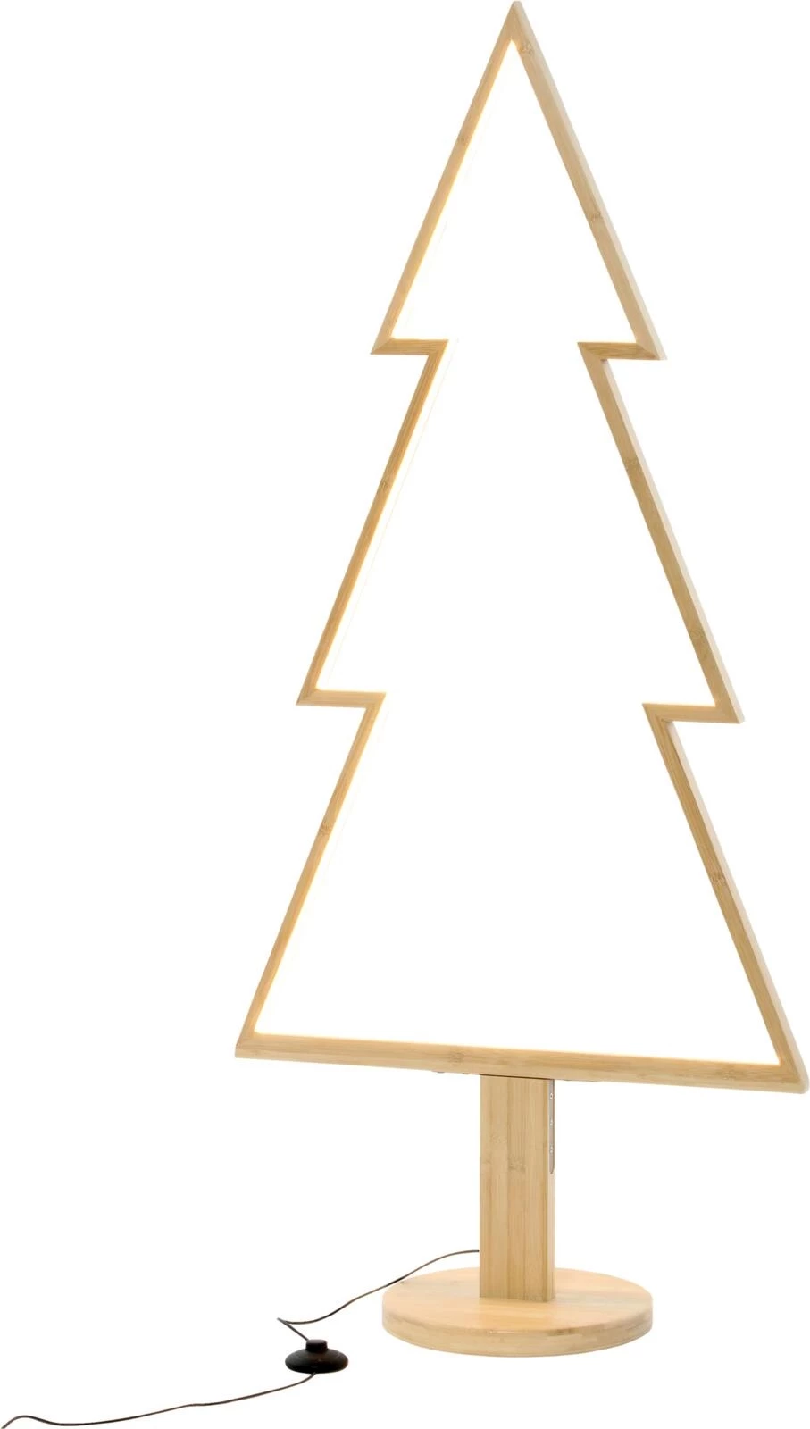 Tannenbaum  Bambusleuchte  LED 145 cm