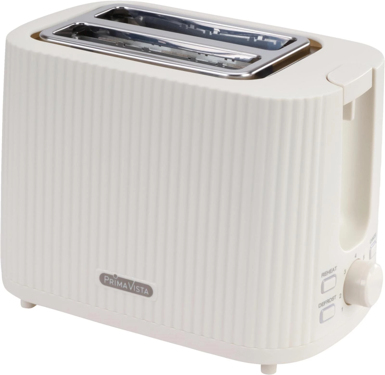 Toaster mit Linienstruktur